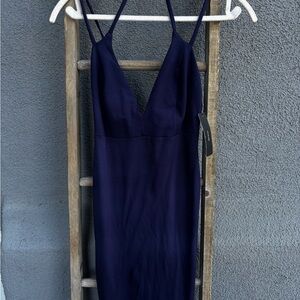 Lulu's Deep Indigo Dress